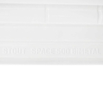 Радиатор биметаллический STOUT Space 500 - 12 секций (подключение боковое, цвет белый)