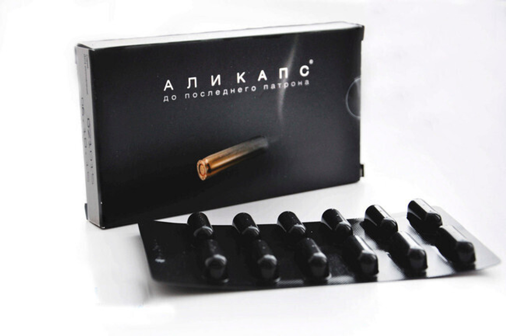 Капсулы для мужчин АЛИКАПС (12 капсул) (Цвет: белый)