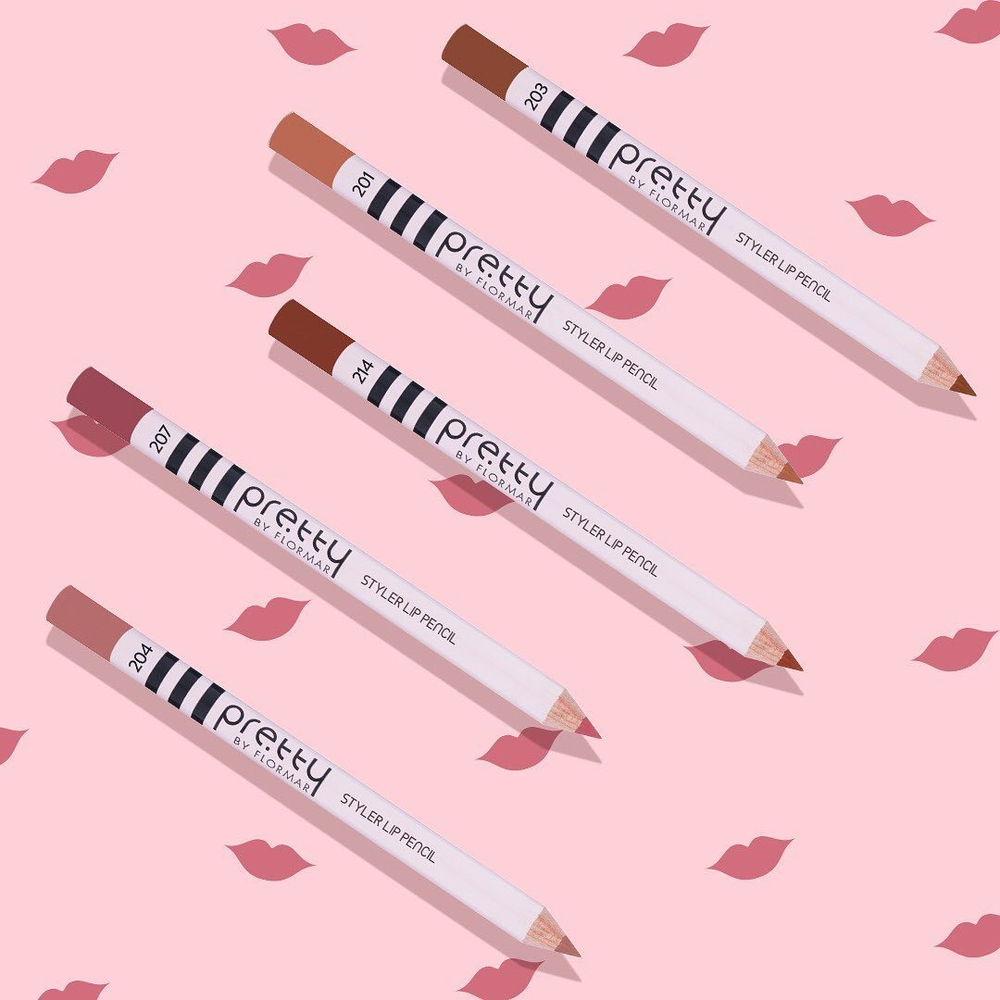 Pretty by Flormar. Карандаш для губ Styler Lip Pencil