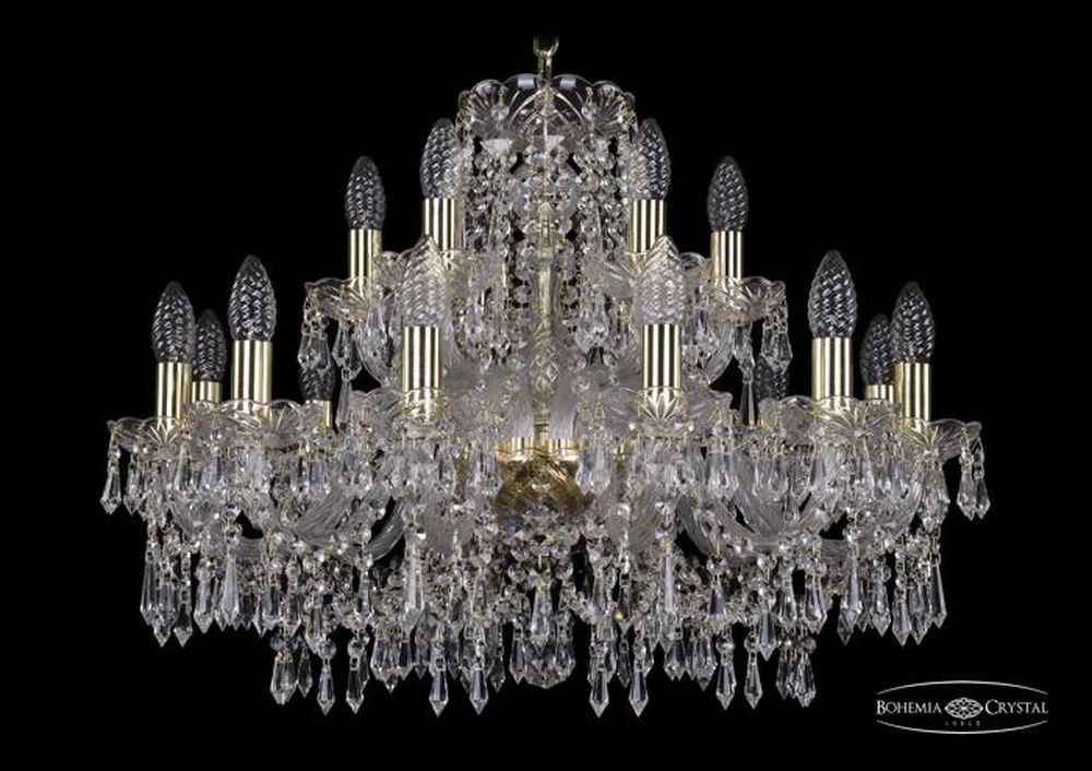 Подвесная люстра Bohemia Ivele 1403/12+6/240/G