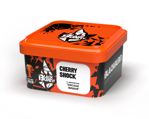 М. Табак для кальяна BlackBurn Cherry Shock (Кислая вишня), 200г.