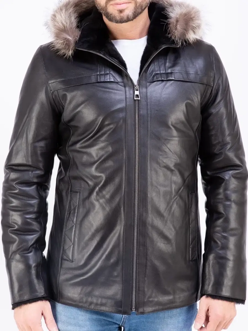 Дубленка мужская натуральная Турция