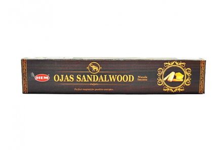 HEM Ojas Sandalwood Masala Благовоние Оджас - Сандаловое Дерево 15г