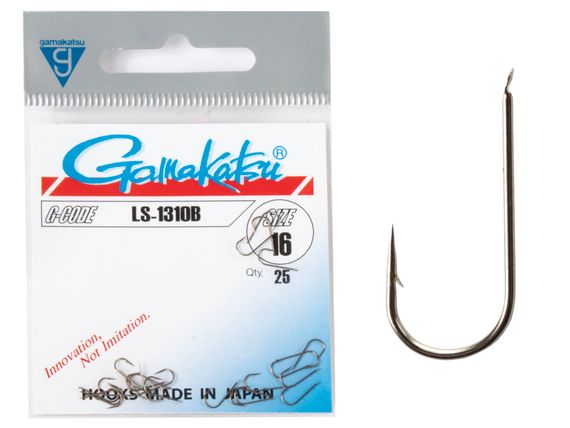 Крючки Gamakatsu LS-1310B HOOKS BRONZE разм. 16 25шт.