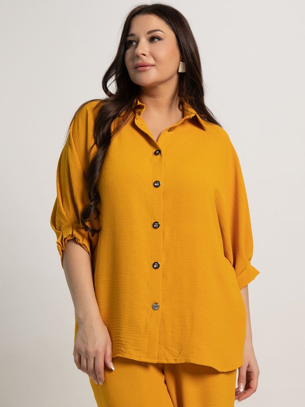 Костюм брючный Амира (горчица) К15590-27М LT Collection