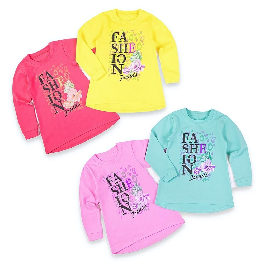 Туника р.110 св.розовый 1034