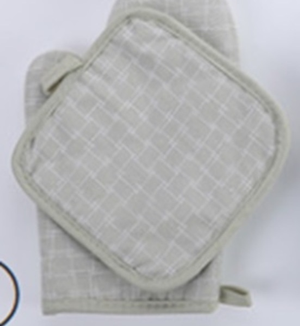 Прихватка в наборе варежкой «Тоскана», цвет оливковый