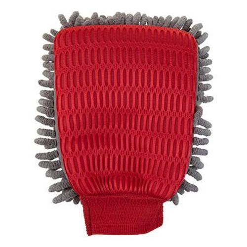 Салфетка Skyway микрофибра Chinchilla варежка/сетка скрапер 16 х 26 см