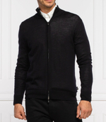 Хлопковый свитер Emporio Armani - темно-синий(8N1MUZ 1MJXZ)