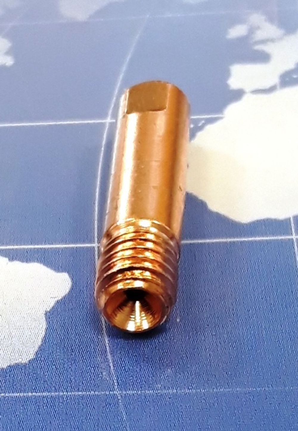 340P121073 Наконечник ECu Ø 1.2 / M6х25 мм., для сварочных горелок MIG/MAG TBi