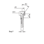 Фитинг DN 20 JIC (Г) 1.5/16 Interlock