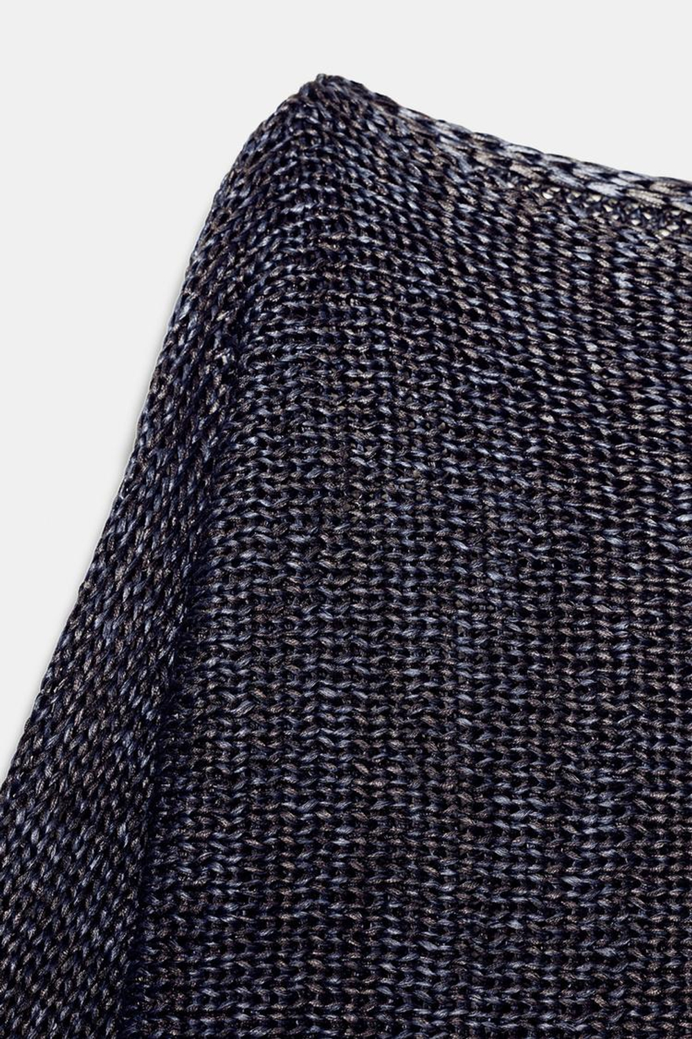 ZARA СВИТЕР С ШИРОКИМИ РУКАВАМИ, СИНИЙ/ЧЕРНЫЙ