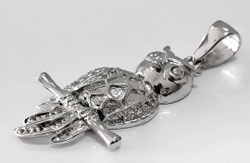 "Эстерелла" - подвеска "Сова" из серебра