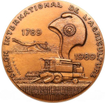 France, Fifth Republic, Concours Général Agricole, Bronze Medal, 1989