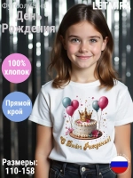 Футболка на день рождения принцессе