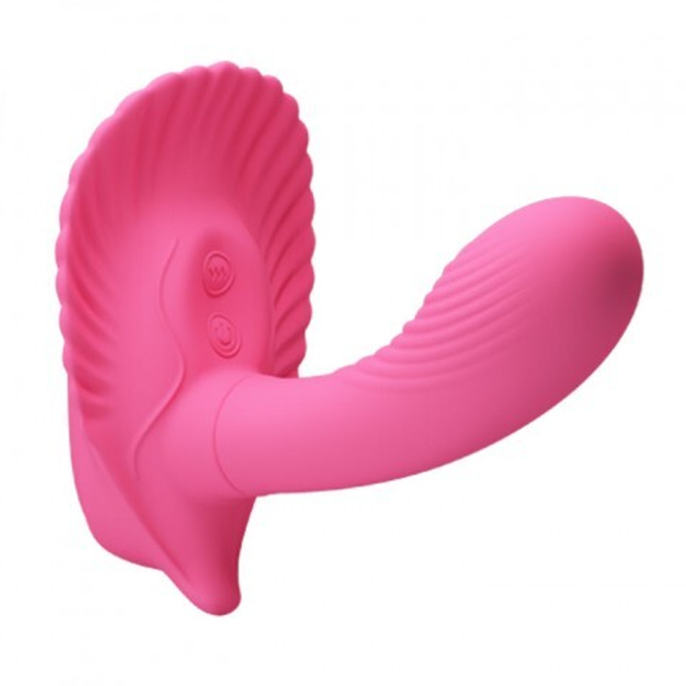 Клиторальный стимулятор с вагинальным плагом