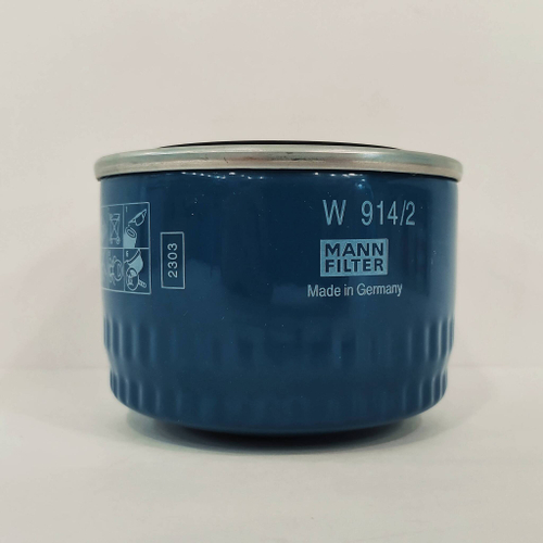 W 914/2 / МАСЛЯНЫЙ ФИЛЬТР W 914/2, 6750259126 MANN-FILTER (1 шт.)