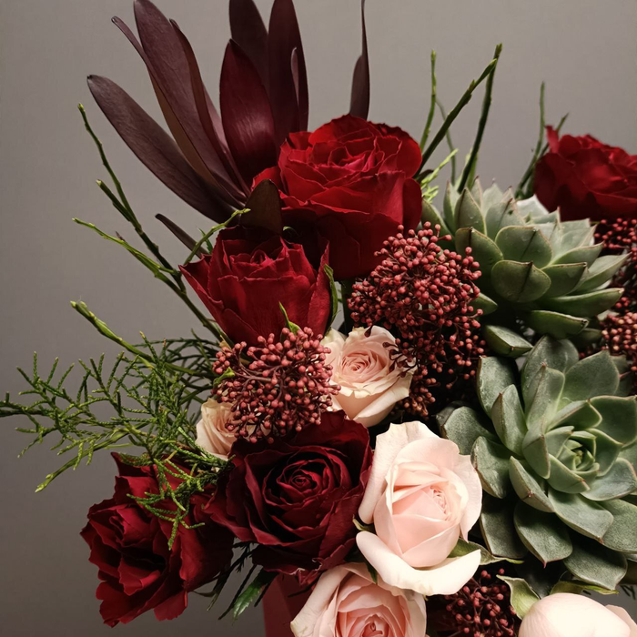 Композиция &quot;Багровый закат&quot;