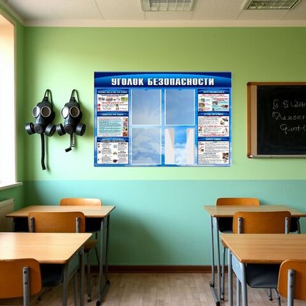 Стенды для школьного уголка безопасности