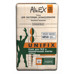 КЛЕЙ ALINEX UNIFIX Д/ГИПСОКАРТОНА 25КГ