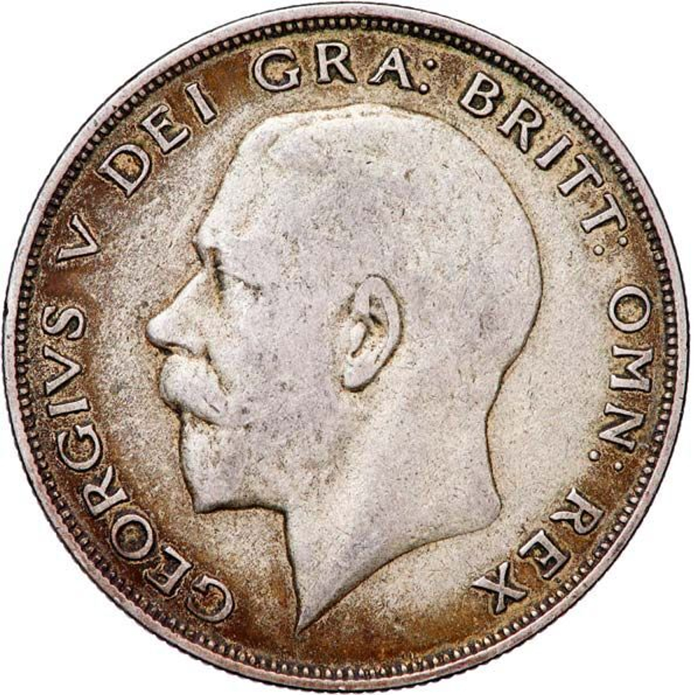 United Kingdom ½ Crown 1921 – King George V