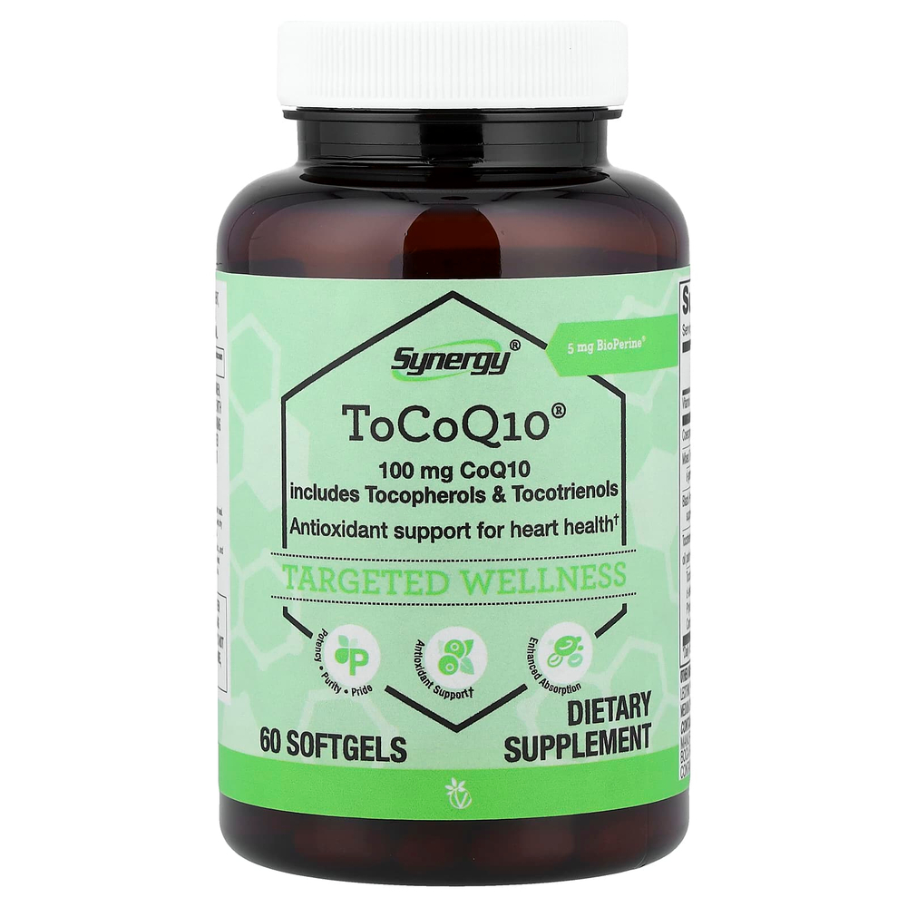 Vitacost, Synergy®, ToCoQ10®, 60 Softgels