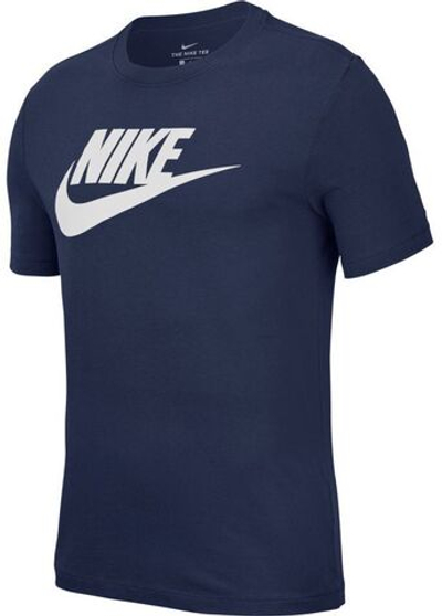 Футболка мужская теннисная Nike Sportswear T-Shirt Icon Futura M - midnight navy/white