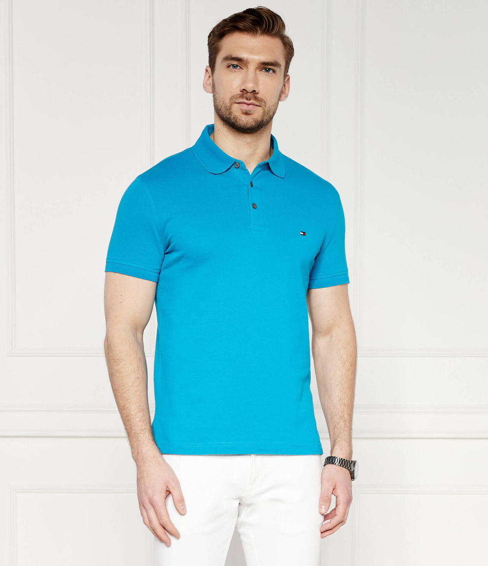 Поло Tommy Hilfiger - морской(MW0MW17771)