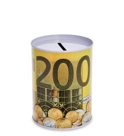 BX-230/2 Металлическая копилка «200 Евро» 10см