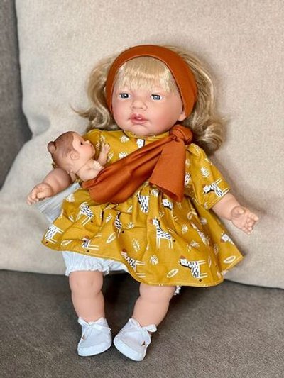 Кукла Nines 40см мягконабивная в пакете (N1600K)