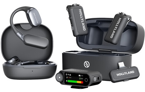 Микрофон Hollyland LARK MAX 2 Ultimate Combo черный