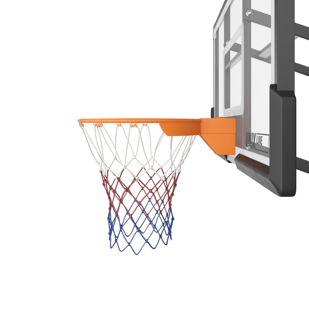 Баскетбольный щит регулируемый UNIX Line B-Backboard-PC 50&quot;x32&quot; R45