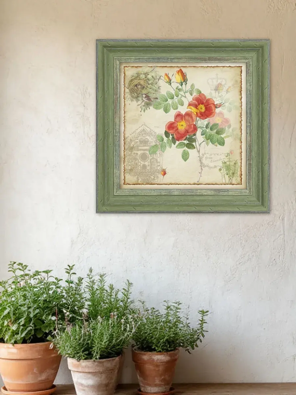 Картина на стену интерьерная на холсте 26*26 см