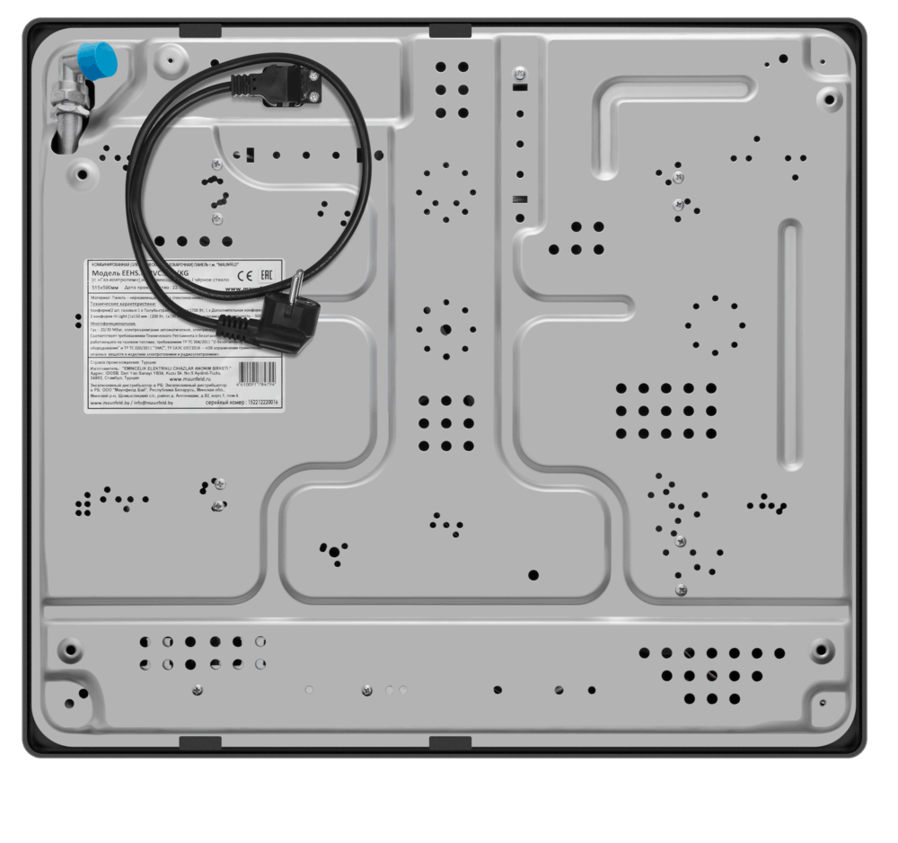 Комбинированная варочная панель MAUNFELD EEHE.642VC.3CB/KG