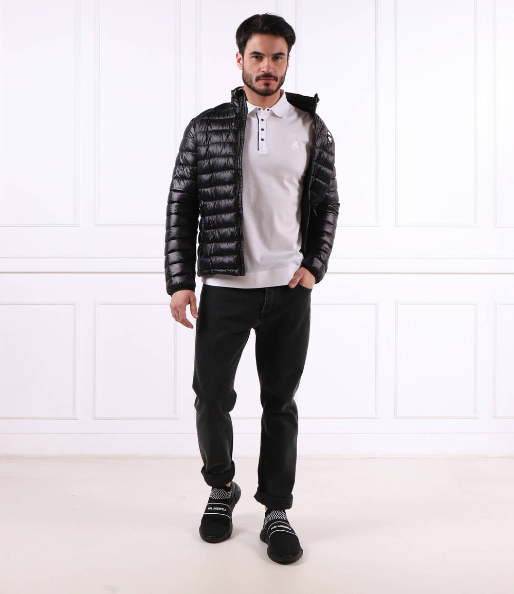 ПОЛО PRESSBUTTON Karl Lagerfeld - белый(745001 532200)