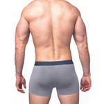 Трусы-боксеры из приятного к телу модала (Размер: M) (Цвет: светло-серый)