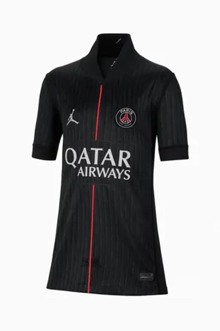 Футболка Nike PSG x Jordan 25/26 4th Stadium Junior - черный