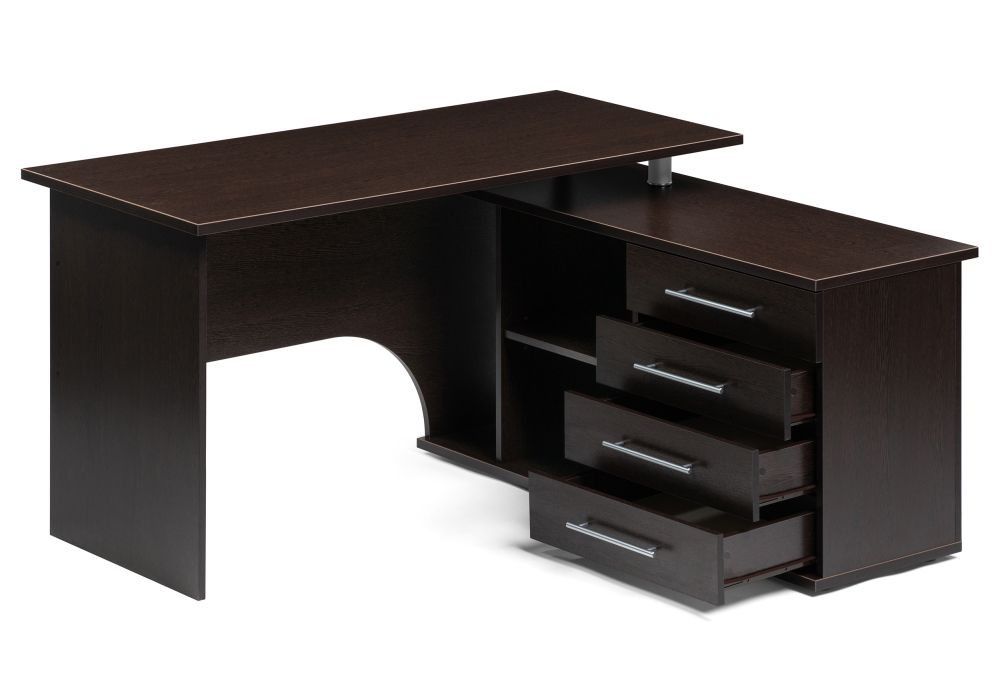 Компьютерный стол КСТ-109П правый венге