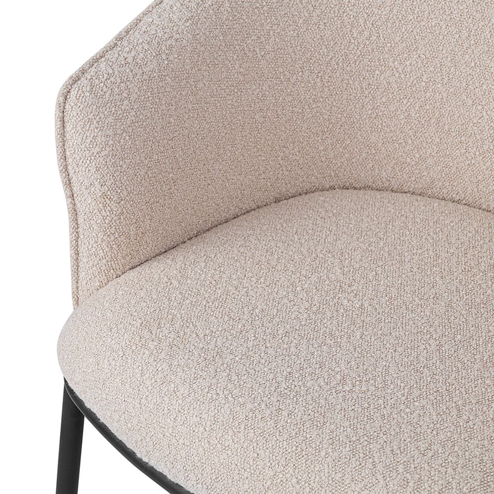 Стул Paal, букле, бежевый