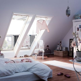 Окно-балкон VELUX CABRIO