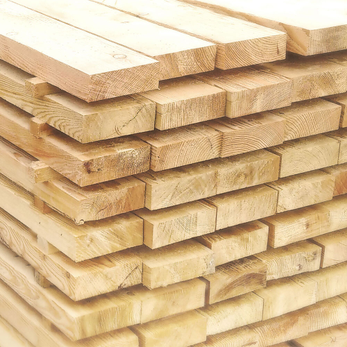 Доска 50х100х6000 Сосна сухая нестроганая