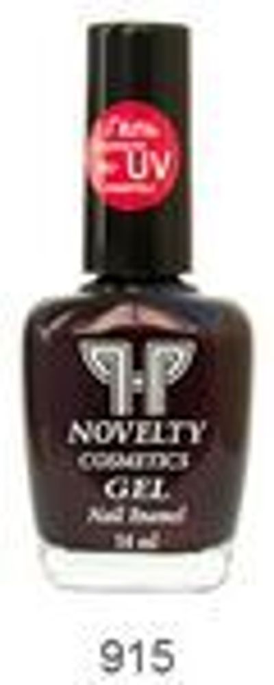 Novelty Cosmetics Лак для ногтей Gel Formula, тон №915, 14 мл