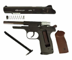 Пистолет пневматический  Gletcher APS Blowback АКЦИЯ