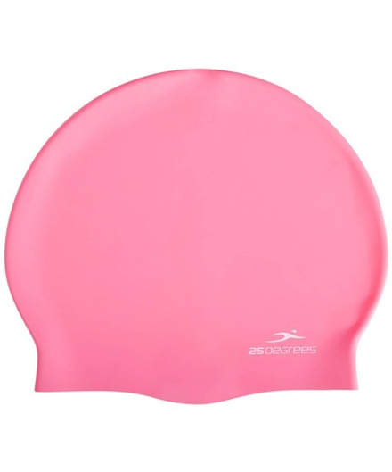Шапочка для плавания Nuance Pink, силикон