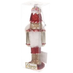 Елочная игрушка «Очаровательный солдат» 5*4*16 см, Шампань