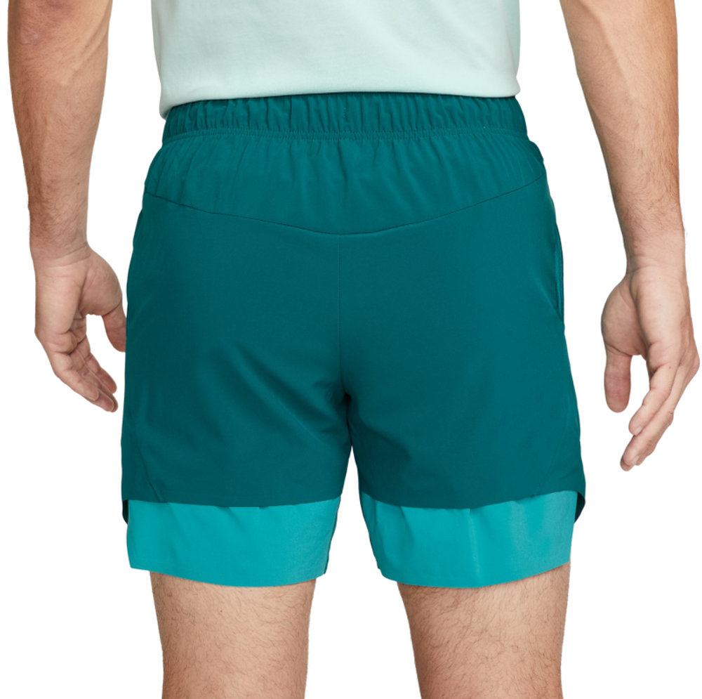 Мужские теннисные шорты Nike Court Dri-Fit Slam Tennis Shorts - geode teal/teal nebula/white