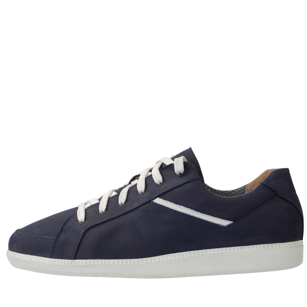 649396 полуботинки мужские синие