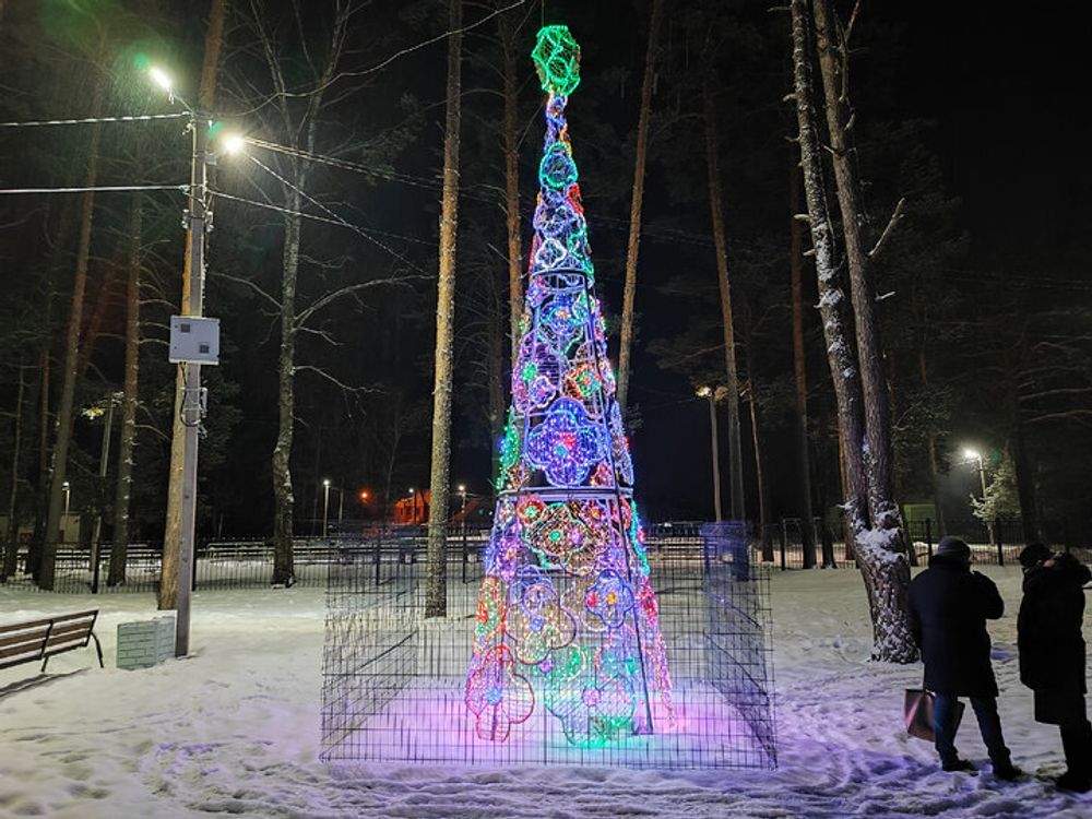 Светодиодная конструкция елка-конус "Оригинальная"