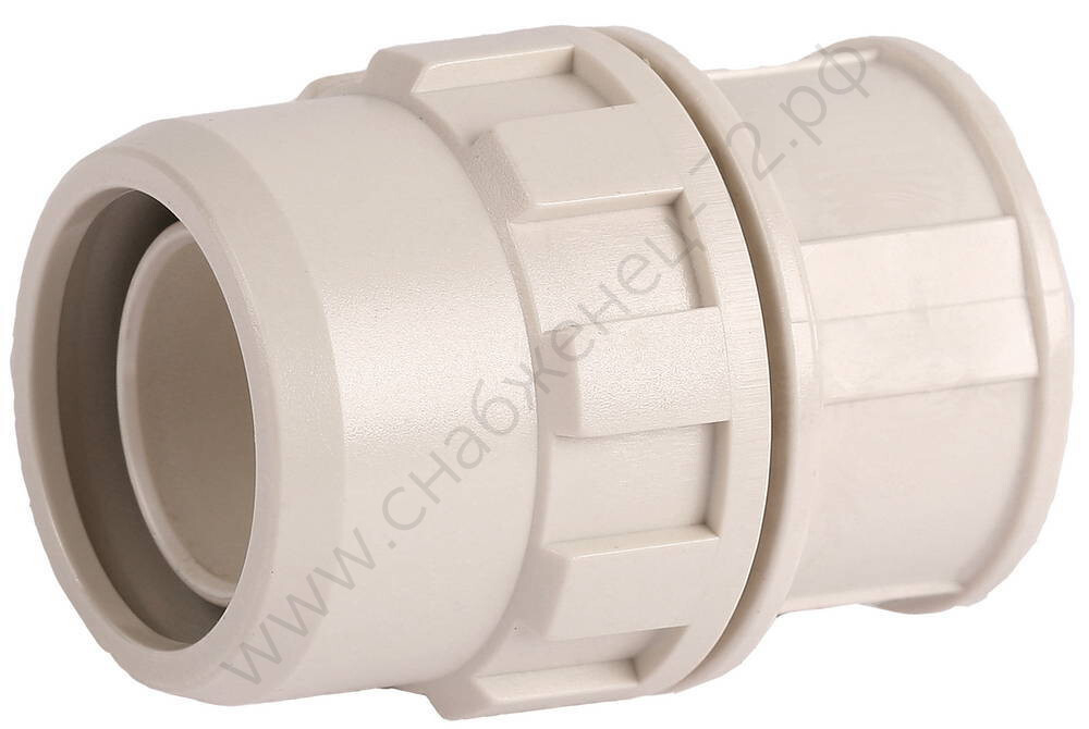 ЗУБР ШиреФит, штуцер с гайкой 32 мм, Заглушка (51510-32)