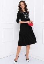 ПЛАТЬЕ ДЭЙФИНА (БЛЭК СИЛЬВЕР) Bellovera (Акция)